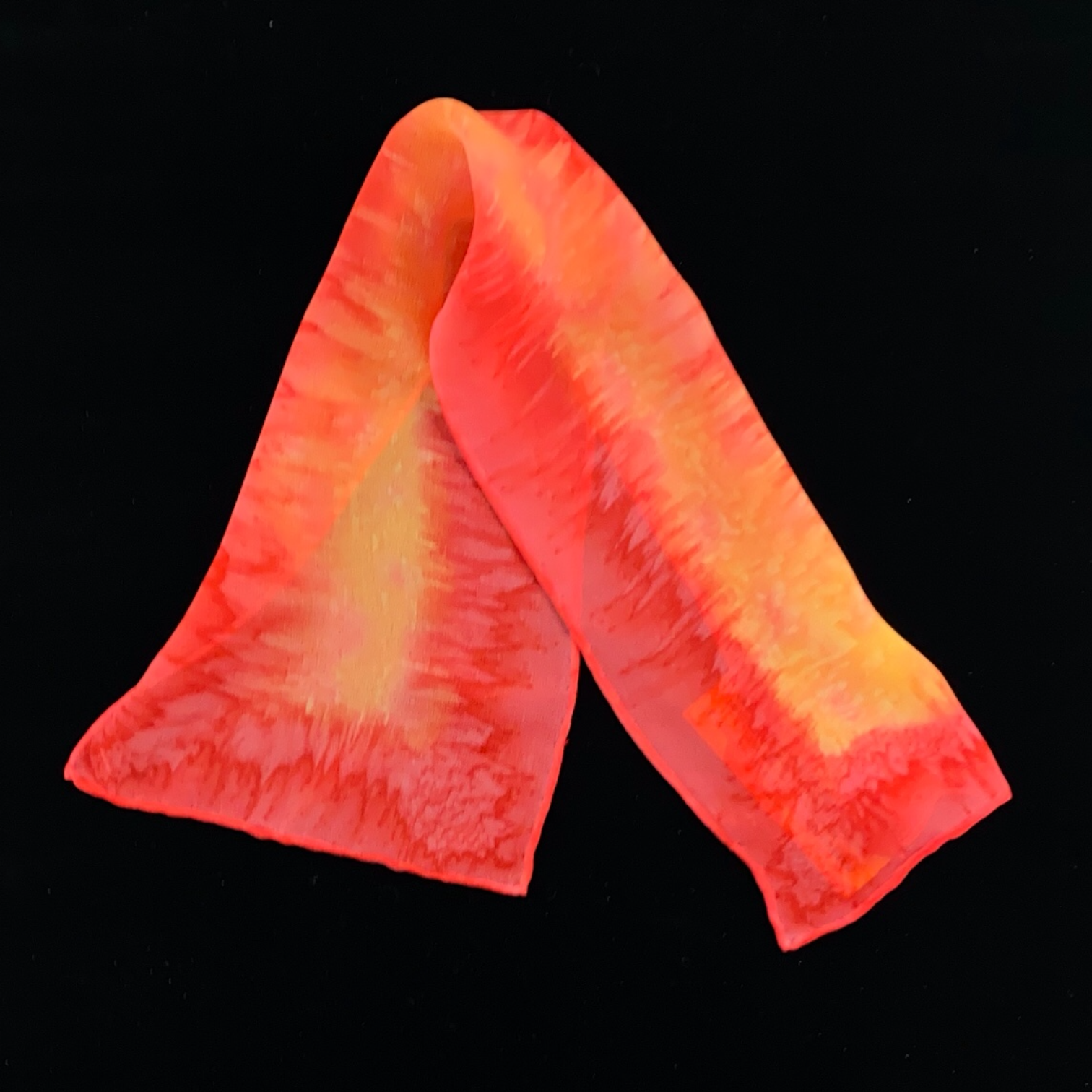 Silk Chiffon Purse & Ponytail Scarves | Small Size