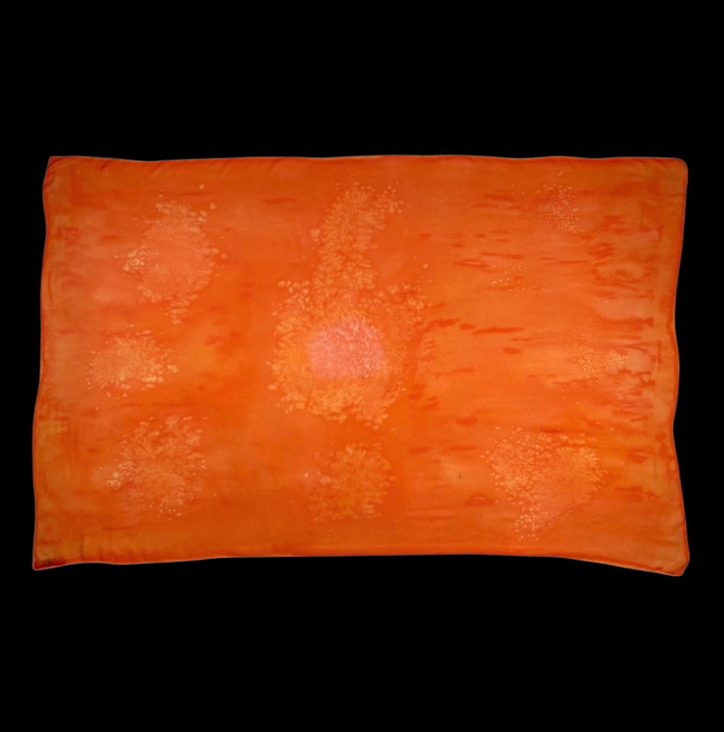 Power Song Tribe™ SWAG | Hot Tangerine Sarong | Image C