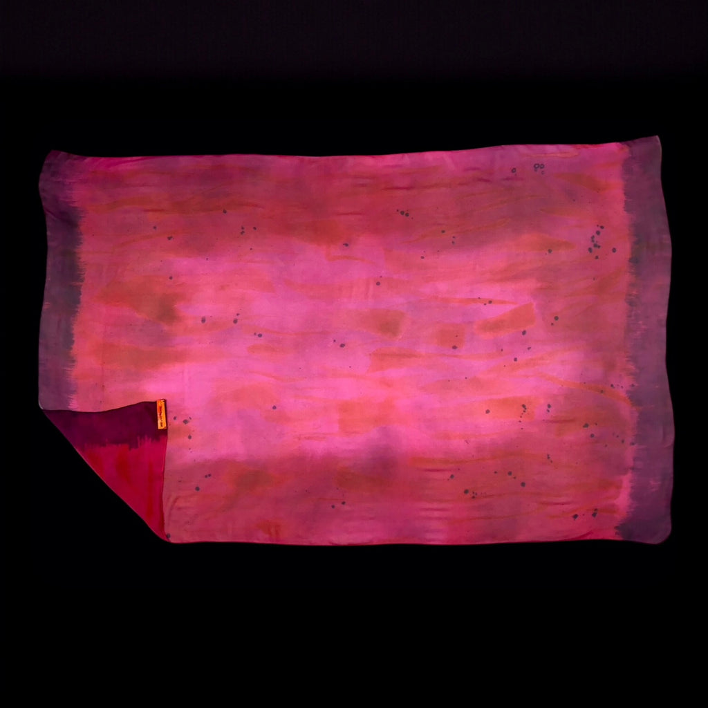 Power Song Tribe™ SWAG | Magenta Flame Sarong | Image D